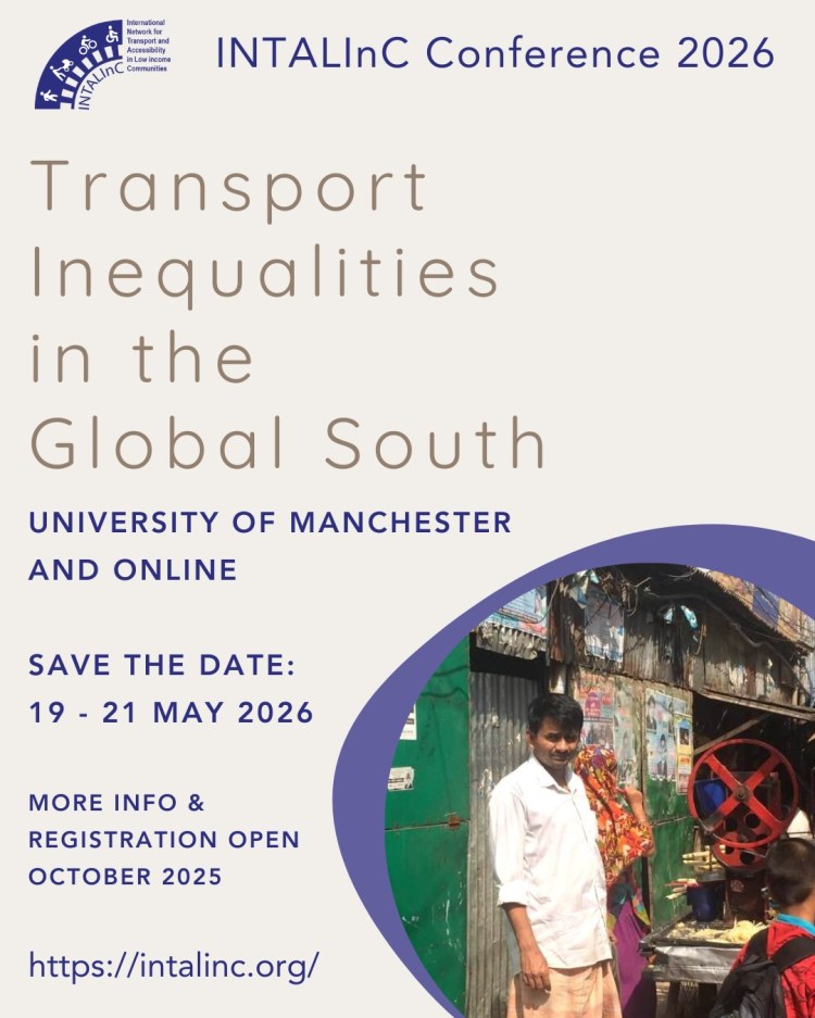 INTALInC conference 2026, Transport Inequalities in the Global&nbsp;South